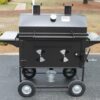 36” x 22” Heavy Duty Charcoal & Wood Patio Grill